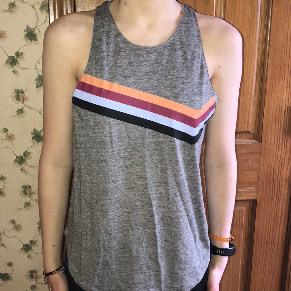 Razor back tank top